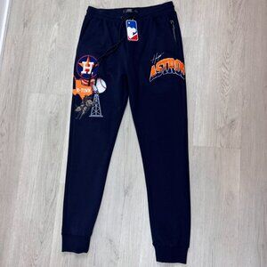 Houston Astros Pro Standard Jogger Sweatpants Mens‎ Large Navy Luxury